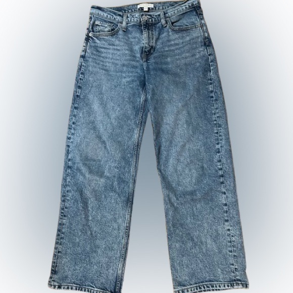 Banana Republic 90’s Relaxed Medium Light Blue Jeans Size 26 - Picture 1 of 12